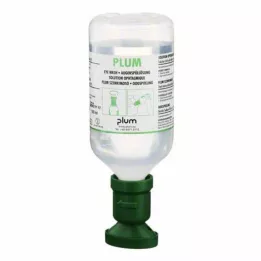 PLUM NaCl ögonsköljningslösning med ögonkopp, 500 ml