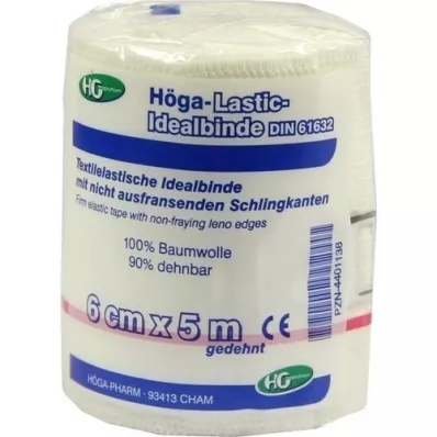 HÖGA-LASTIC Idealbandage 6 cmx5 m.cellofan, 1 st