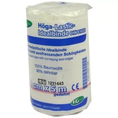 HÖGA-LASTIC Idealbandage 8 cm x 5 m. cellofan, 1 st