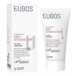 EUBOS TROCKENE Skin Urea 5% Handkräm, 75 ml