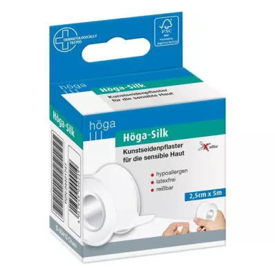 HÖGA-SILK Gips 2,5 cmx5 m, 1 st HÖGA-SILK Gips 2,5 cmx5 m, 1 st