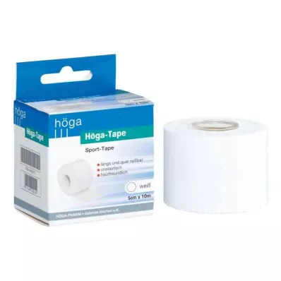 Höga tejp 5 cmx10 m vit (1 st) Höga tejp 5 cmx10 m vit (1 st)