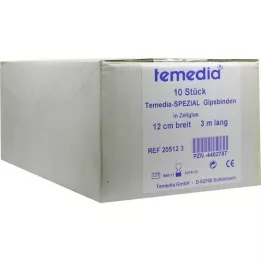 GIPSBINDE Temedia special 12 cmx3 m, 10 st
