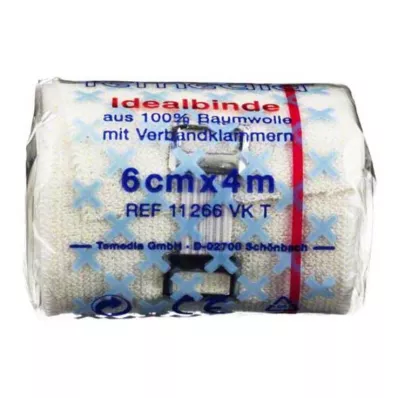 IDEALBINDE 6 cm med klämma, 1 st IDEALBINDE 6 cm med klämma, 1 st