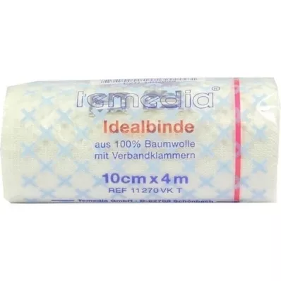 IDEALBINDE 10 cm med klämma, 1 st