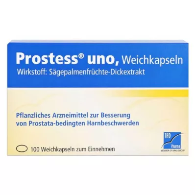 PROSTESS uno mjuka kapslar, 100 st PROSTESS uno mjuka kapslar, 100 st