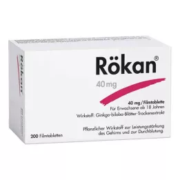 RÖKAN 40 mg filmdragerade tabletter, 200 st