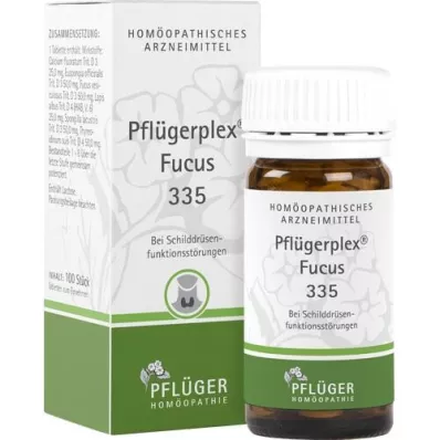 PFLÜGERPLEX Fucus 335 tabletter, 100 st