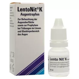 LENTO NIT K Ögondroppar, 10 ml