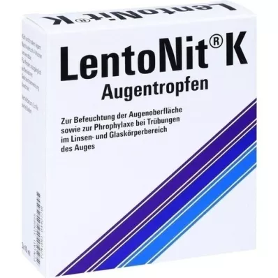 LENTO NIT K Ögondroppar, 3X10 ml