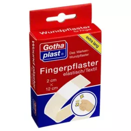 GOTHAPLAST Fingerbandage 2x12 cm elastiskt, 5X2 st