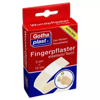 GOTHAPLAST Fingerbandage 2x12 cm elastiskt, 5X2 st GOTHAPLAST Fingerbandage 2x12 cm elastiskt, 5X2 st