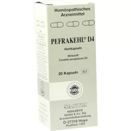 PEFRAKEHL Kapslar D 4, 20 st