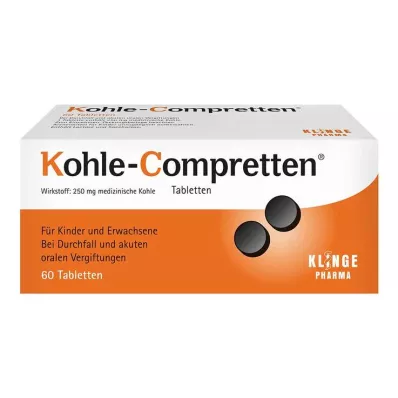 KOHLE Compretten tabletter, 60 st