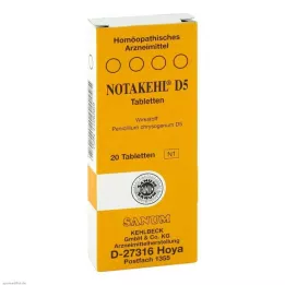 NOTAKEHL D 5 tabletter, 20 pc