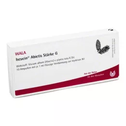 ISCUCIN abietis Stärkelse G Ampuller, 10X1 ml