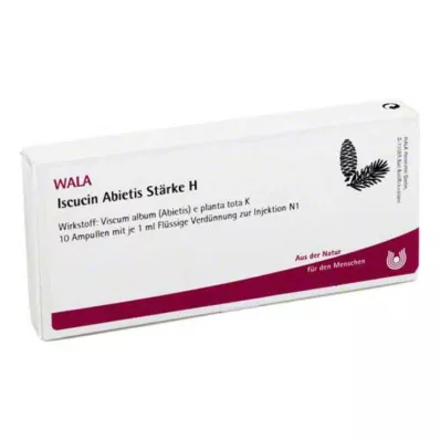 ISCUCIN abietis Stärkelse H Ampuller, 10X1 ml ISCUCIN abietis Stärkelse H Ampuller, 10X1 ml