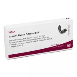 ISCUCIN abietis Ampuller i Potency Series I, 10X1 ml