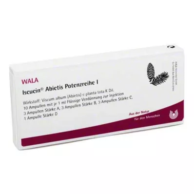 Iscucin Abietis potensserie I ampuller, 10x1 ml Iscucin Abietis potensserie I ampuller, 10x1 ml