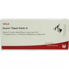 ISCUCIN populi Strength G Ampuller, 10X1 ml