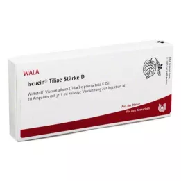 ISCUCIN tiliae Styrka D Ampuller, 10X1 ml