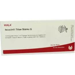 ISCUCIN tiliae Stärkelse G Ampuller, 10X1 ml