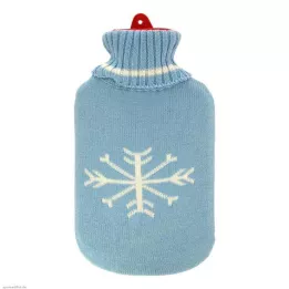 WÄRMFLASCHE Gummi 2 l m.turtleneckskydd, 1 st