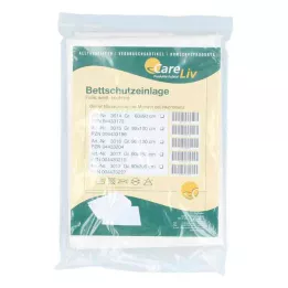 BETTSCHUTZEINLAGE Folie 90x120 cm vit, 1 st