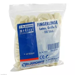 FINGERLING OP Latex storlek 5 rullad, 100 st