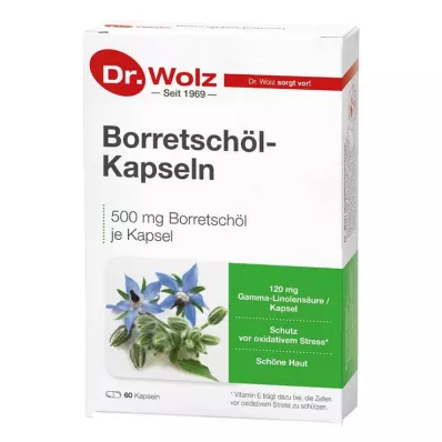 BORRETSCHÖL KAPSELN Dr.Wolz, 60 st BORRETSCHÖL KAPSELN Dr.Wolz, 60 st