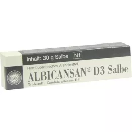 ALBICANSAN D 3 salva, 30 g