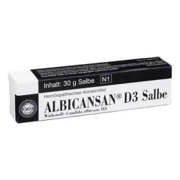 ALBICANSAN D 3 salva, 30 g