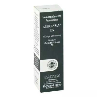 Albicansan D 5 droppar, 10 ml Albicansan D 5 droppar, 10 ml