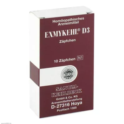 Exmykehl D 3 stolpiller, 10 st Exmykehl D 3 stolpiller, 10 st