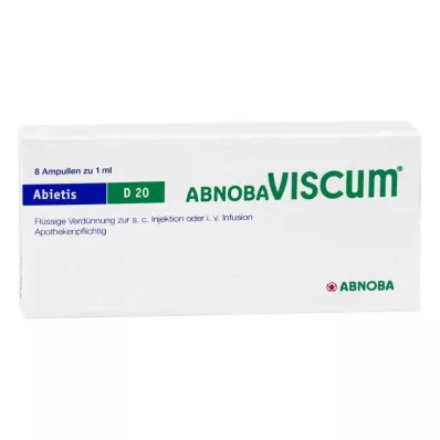 ABNOBAVISCUM Abietis D 20 Ampuller, 8 st