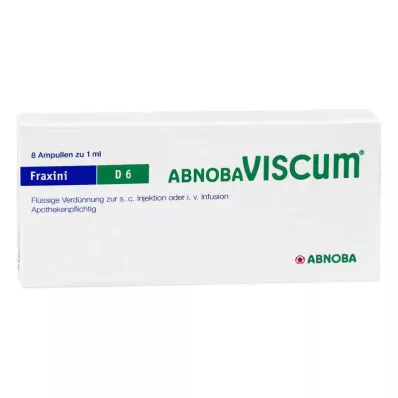 ABNOBAVISCUM Fraxini D 6 Ampuller, 8 st