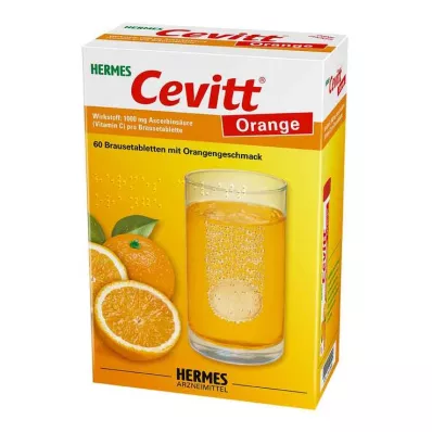 Hermes Cevitt Orange brustabletter, 60 st Hermes Cevitt Orange brustabletter, 60 st