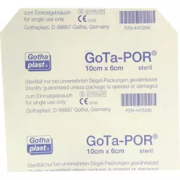 GOTA-POR Sårplåster sterilt 60x100 mm, 1 st