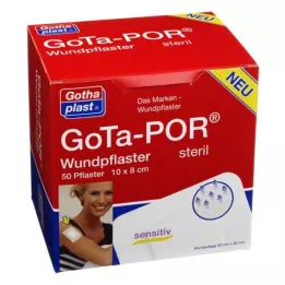 GOTA-POR Sårplåster sterilt 80x100 mm, 50 st