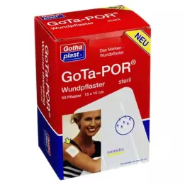 GOTA-POR Sårplåster sterilt 100x150 mm, 50 st