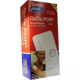 GOTA-POR Sårplåster sterilt 100x250 mm, 50 st