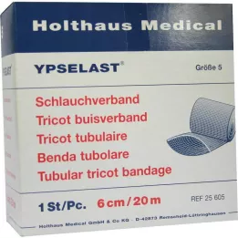 SCHLAUCHVERBAND Ypselast storlek 5 20 m vit, 1 st