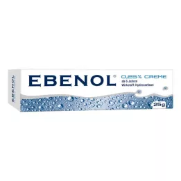 EBENOL 0,25% grädde, 25 g