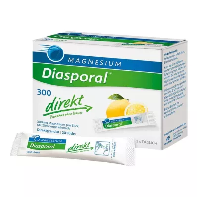 MAGNESIUM DIASPORAL 300 direktgranulat, 20 st MAGNESIUM DIASPORAL 300 direktgranulat, 20 st