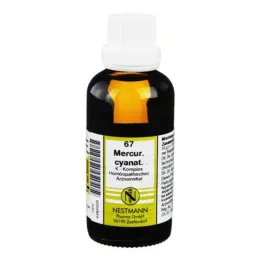 MERCURIUS CYANATUS K-komplex nr 67 Utspädning, 50 ml