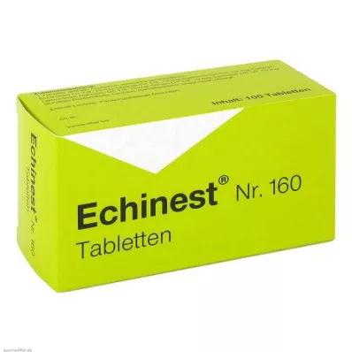 ECHINEST Nr.160 Tabletter, 100 st ECHINEST Nr.160 Tabletter, 100 st