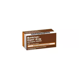 BALDRIAN DISPERT 45 mg dragerade tabletter, 100 st