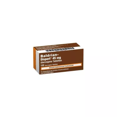 BALDRIAN DISPERT 45 mg dragerade tabletter, 100 st BALDRIAN DISPERT 45 mg dragerade tabletter, 100 st