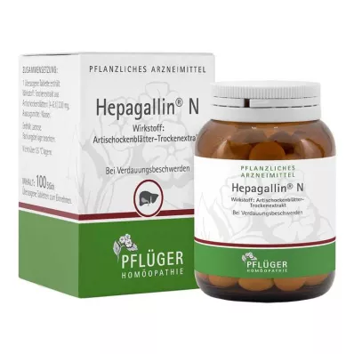 Hepagallin N dragéer, 100 stycken
