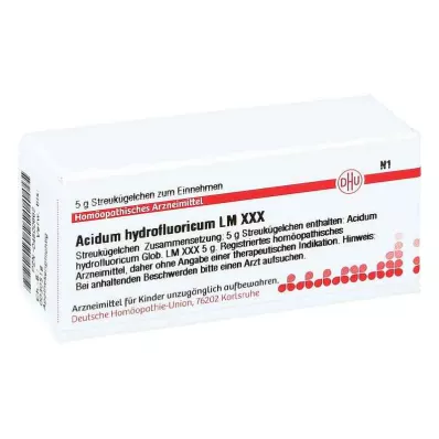 ACIDUM HYDROFLUORICUM LM XXX Globuli, 5 g